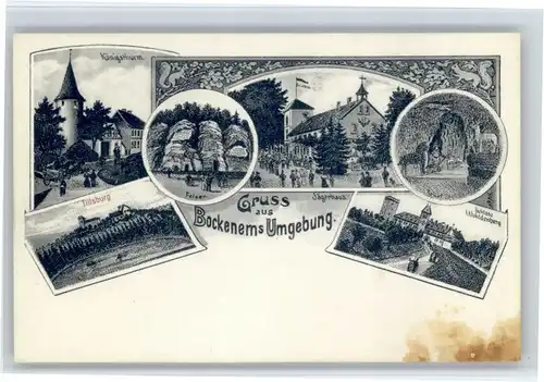 Bockenem Bockenem Tillsburg Koenigsthurm Schloss Wohldenberg * / Bockenem /Hildesheim LKR