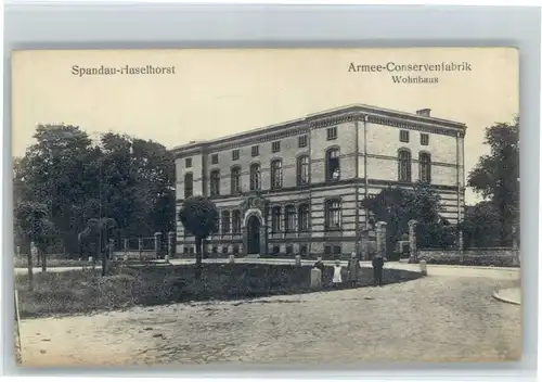 Spandau Spandau Haselhorst Armee Konsevenfabrik Wohnhaus * / Berlin /Berlin Stadtkreis