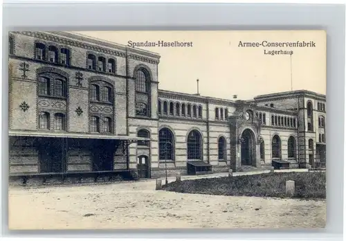 Spandau Spandau Haselhorst Armee Konservenfabrik Lagerhaus * / Berlin /Berlin Stadtkreis