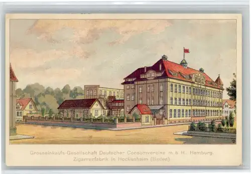 Hockenheim Hockenheim Zigarrenfabrik x / Hockenheim /Heidelberg Stadtkreis