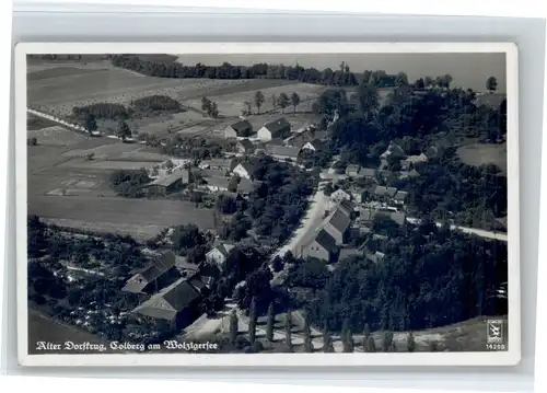 Kolberg Wolziger See Koeln [Stempelabschlag] Fliegeraufnahme  x / Heidesee /Dahme-Spreewald LKR