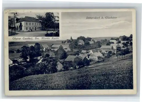 Dittersdorf Glashuette Sachsen Oberer Gasthof  x / Glashuette Sachsen /Saechsische Schweiz-Osterzgebirge LKR