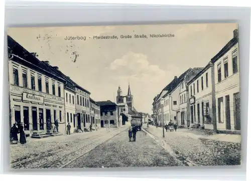 Jueterbog Jueterbog Pferdestrasse Nikolai Kirche  x / Jueterbog /Teltow-Flaeming LKR