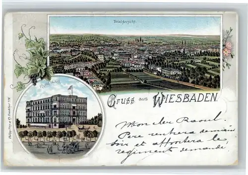 Wiesbaden Wiesbaden Rhein Hotel  x / Wiesbaden /Wiesbaden Stadtkreis