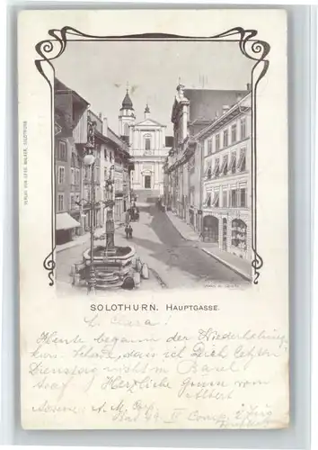 Solothurn Solothurn Hauptgasse x / Solothurn /Bz. Solothurn