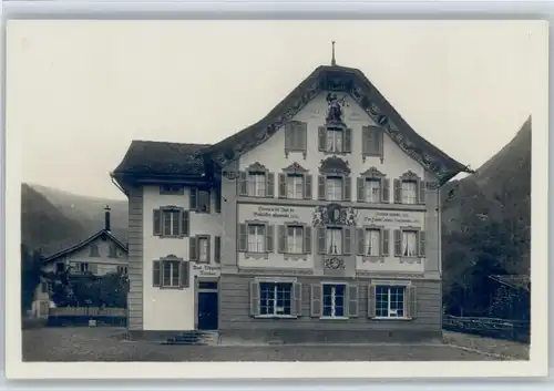 Gersau Vierwaldstaettersee Gersau Rathaus Post * /  /