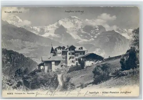 Isenfluh Isenfluh Hotel Pension Jungfrau x / Isenfluh /Bz. Interlaken