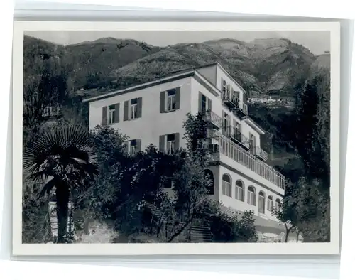 Orselina TI Orselina Pension Villa Mon Desir * / Orselina /Bz. Locarno