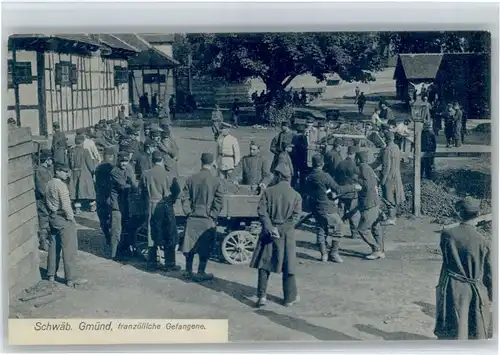 Schwaebisch Gmuend Schwaebisch Gmuend Gefangene * / Schwaebisch Gmuend /Ostalbkreis LKR