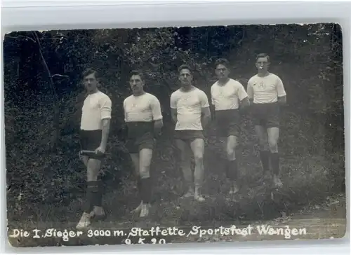 Wangen Stuttgart Wangen Stuttgart ? Sportfest Staffette * / Stuttgart /Stuttgart Stadtkreis