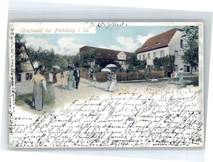 Streitwald Streitwald x / Frohburg /Leipzig LKR Nr. cx20497 oldthing