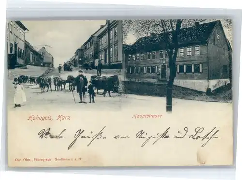 Hohegeiss Harz Hohegeiss Hauptstrasse x / Braunlage /Goslar LKR