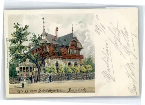 Degerloch Degerloch Schweizerhaus Restaurant x / Stuttgart /Stuttgart Stadtkreis