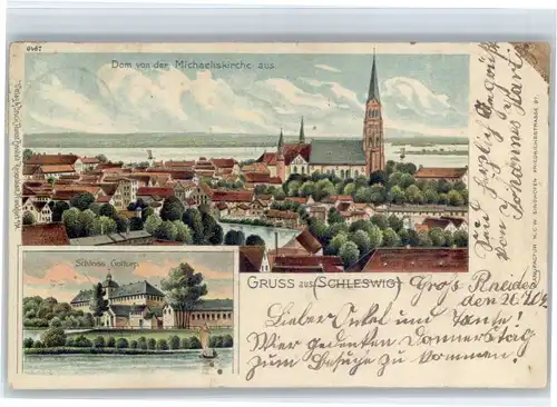 Schleswig Holstein Schleswig Schloss Gottorp x / Schleswig /Schleswig-Flensburg LKR