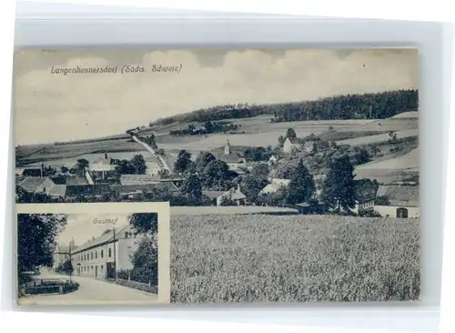 Langenhennersdorf Langenhennersdorf Gasthof * / Bad Gottleuba-Berggiesshuebel /Saechsische Schweiz-Osterzgebirge LKR