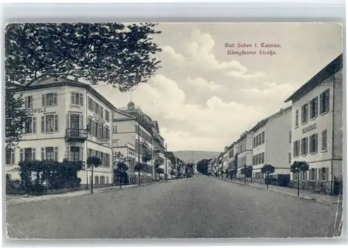 Bad Soden Taunus Bad Soden Koenigsteiner Strasse * / Bad Soden am Taunus /Main-Taunus-Kreis LKR