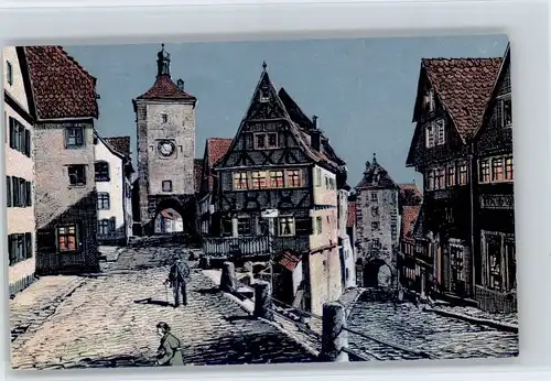 Rothenburg Tauber Rothenburg Tauber [handschriftlich]  * / Rothenburg ob der Tauber /Ansbach LKR