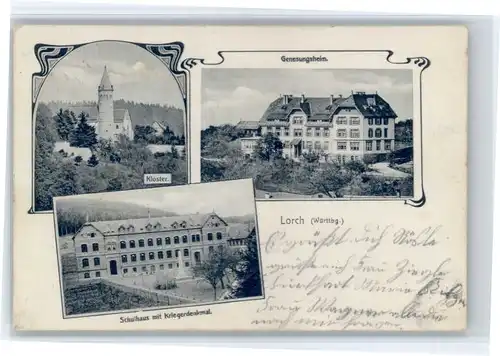 Lorch Wuerttemberg Lorch Wuerttemberg Kloster Genesungsheim Schule x / Lorch /Ostalbkreis LKR