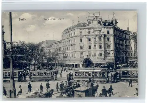 Berlin Berlin Potsdamer Platz Grand Hotel Bellevue Strassenbahn x / Berlin /Berlin Stadtkreis