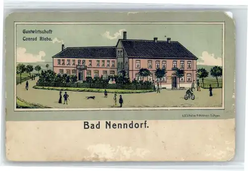 Bad Nenndorf Bad Nenndorf Gastwirtschaft Conrad Riebe * / Bad Nenndorf /Schaumburg LKR