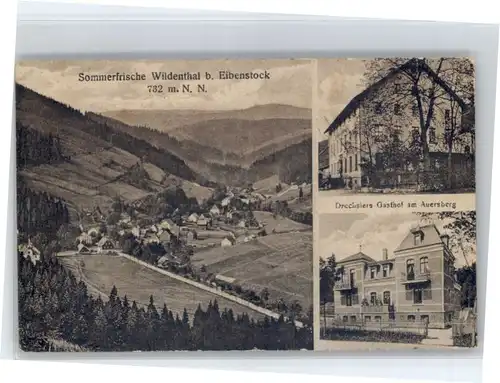 Wildenthal Eibenstock Wildenthal Eibenstock Drechslers Gasthof * / Eibenstock /Erzgebirgskreis LKR