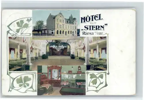 Riesa Sachsen Riesa Hotel Stern x / Riesa /Meissen LKR