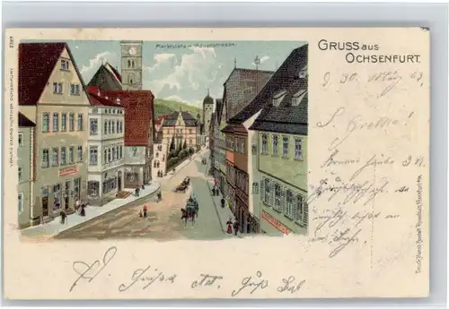 Ochsenfurt Ochsenfurt Marktplatz Hauptstrasse x / Ochsenfurt /Wuerzburg LKR