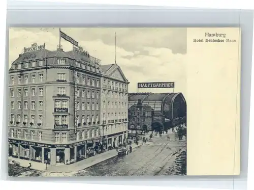 Hamburg Hamburg Hotel Deutsches Haus x / Hamburg /Hamburg Stadtkreis