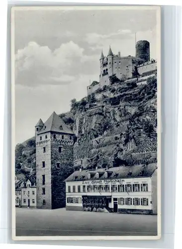 St Goarshausen St Goarshausen Weinschenke zur Stadt Mannheim * / Sankt Goarshausen /Rhein-Lahn-Kreis LKR