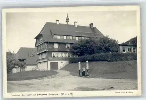 Schluchsee Schluchsee Gasthaus Auerhahn * / Schluchsee /Breisgau-Hochschwarzwald LKR