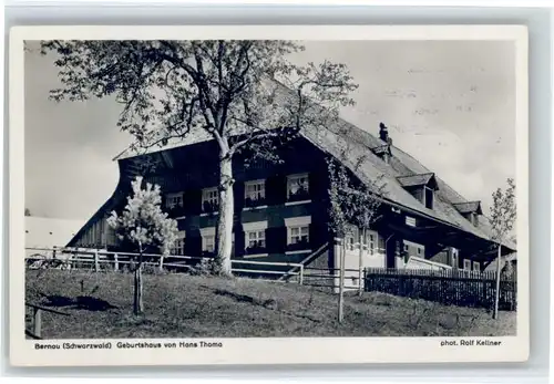 Bernau Schwarzwald Bernau Schwarzwald Geburtshaus Hans Thoma * / Bernau im Schwarzwald /Waldshut LKR