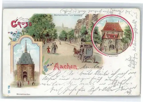 Aachen Aachen Monheimallee Lousberg x / Aachen /Aachen LKR