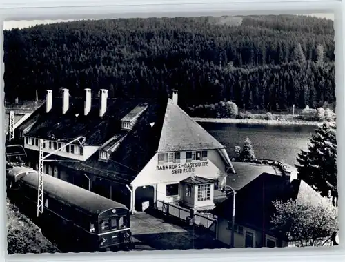 Seebrugg Seebrugg Bahnhofs Gaststaette  * / Schluchsee /Breisgau-Hochschwarzwald LKR