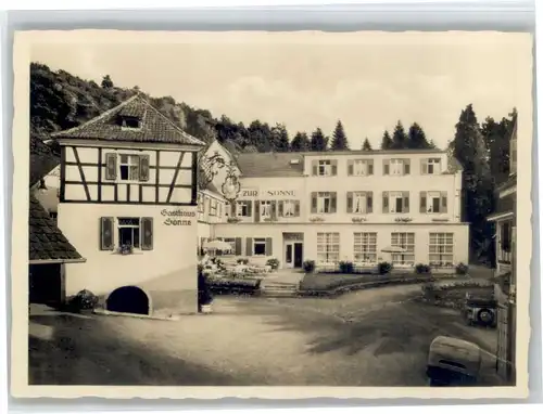 Badenweiler Badenweiler Hotel Restaurant Sonne * / Badenweiler /Breisgau-Hochschwarzwald LKR