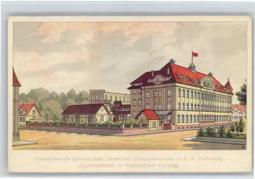 Hockenheim Hockenheim Zigarrenfabrik * / Hockenheim /Heidelberg Stadtkreis
