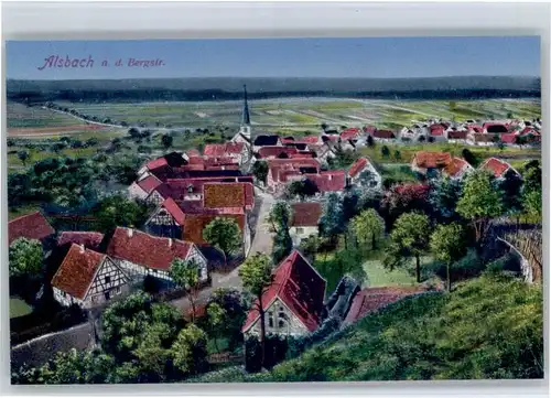 Alsbach Bergstrasse Alsbach  * / Alsbach-Haehnlein /Darmstadt-Dieburg LKR