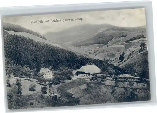 Schoenau Schwarzwald Schoenau Schwarzwald [Handschriftlich] Haidflueh Belchen x / Schoenau im Schwarzwald /Loerrach LKR