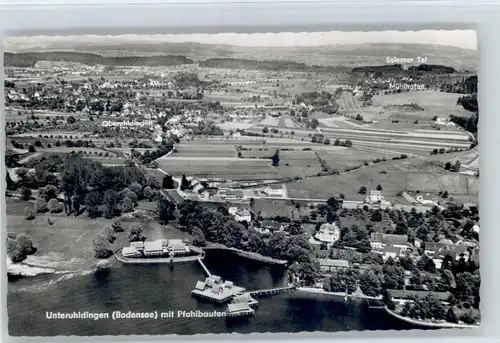 Unteruhldingen Unteruhldingen Fliegeraufnahme * / Uhldingen-Muehlhofen /Bodenseekreis LKR