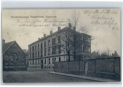 Augsburg Augsburg Privatheilanstalt Vinzentinum x / Augsburg /Augsburg LKR