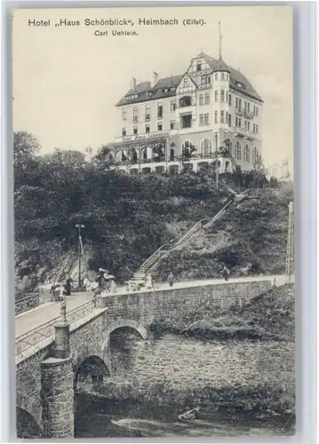 Heimbach Eifel Heimbach Hotel Haus Schoenblick * / Heimbach /Dueren LKR