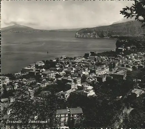 Sorrento Campania Panorama Kat. Sorrento