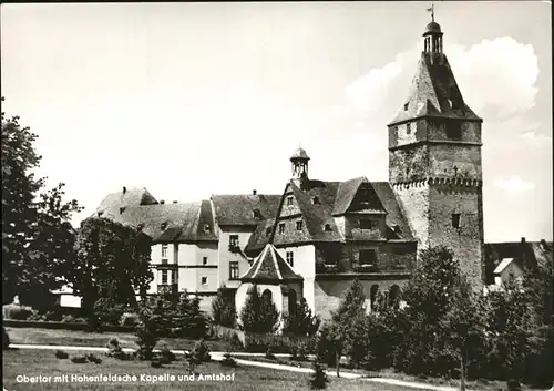 Camberg Saale Obertor Hohenfeldsche Kapelle Amtshof Kat. Camburg