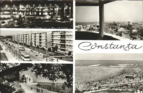 Constanta Teilansichten Uferstrasse Strand Kat. Constanta