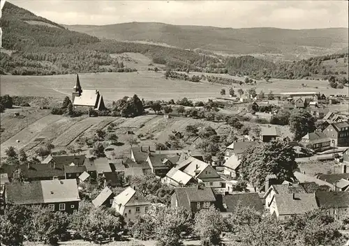 Goldlauter Heidersbach Panorama Kat. Suhl