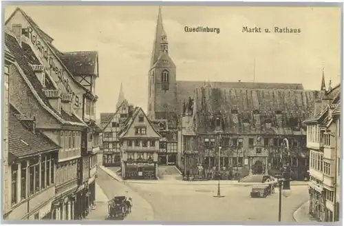 Quedlinburg Markt Rathaus *