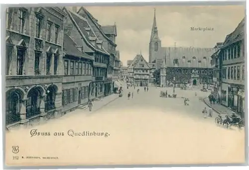 Quedlinburg Marktplatz *