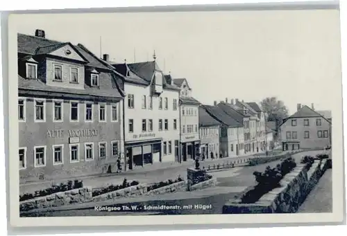 Koenigsee Thueringen Schmidtenstrasse Apotheke x / Koenigsee /Saalfeld-Rudolstadt LKR