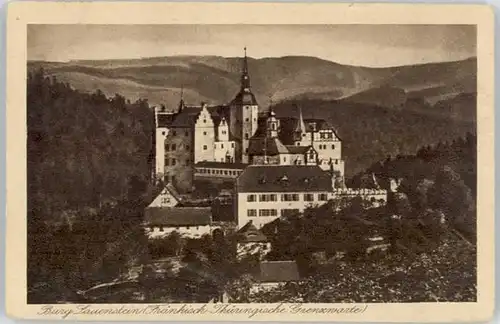 Lauenstein Oberfranken Burg Lauenstein *