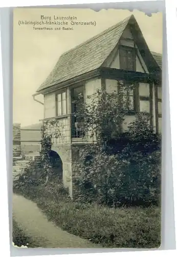 Lauenstein Oberfranken Torwarthaus Bastei Burg Lauenstein *