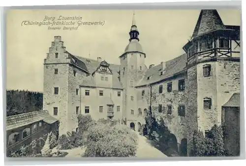 Lauenstein Oberfranken Burg Lauenstein *